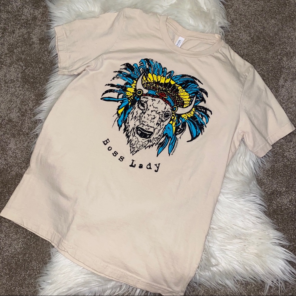 “Boss Lady” • Bella+Canvas Tee • Medium